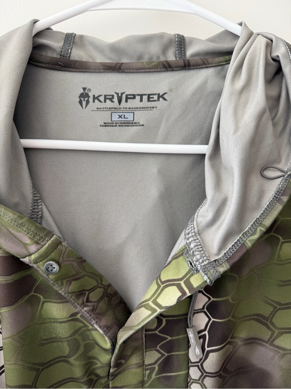 Kryptek Men’s light weight hooded pullover - Picture 2 of 3